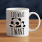 LOZACHE I Do What I Want Cute Panda Ceramic Coffee Mug Milk Cup 11oz, Funny Coffice Joke Christmas Novelty Birthday Gifts for Men Friends Boss Coworkers Boyfriend Husband