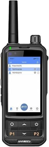 ANYSECU A970S 4G Zello Radio POC Push to Talk Unlocked Mobile Phone work with REAL PTT ZELLO