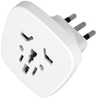 Adattatore Universale (International, 1 PCS) da Viaggio a Italia, Convertitore Da UK USA Cina a Spina 10A Italiana
