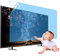 XRRX 43-65 Inch TV Screen Protector, Frosted Matte Anti Glare Outdoor/Indoor Anti Blue LightDustproof Filter Film, Relieve Eye Strain and Sleep Better, for LCD、LED、4K OLED / 65in 1440x809mm