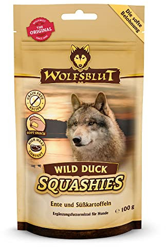 Wolfsblut - Wild Duck Squashies - Hundesnack - 8 x 100 g - Snack