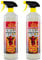 WOSHUP! Grill Bill Grillreiniger in Industriequalität 1000 ml für Gasgrill und Holzkohlegrill, Smoker und Backofen - Entfernt Eingebranntes Ruß Schmutz und Fett (2x1 Liter)