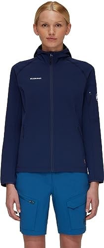 Mammut Damen Madris Light Ml Hoodie Jacke, Marine, M