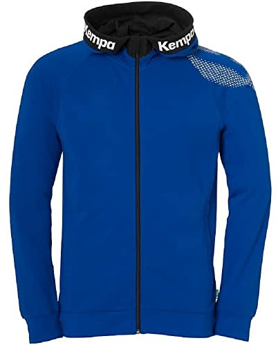 Kempa Core 26 Hood Jacket Herren Jungen Kapuzen-Jacke Trainings-Jacke Sweatshirt Hoody Pullover mit Kapuze Handball Volleyball Indoor Gym Fitness