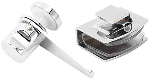 Haushalt Badezimmer Dusche Zimmer Glastürschloss Glastür Riegel Türriegel Riegel Schloss Tor Hardware Zubehör
