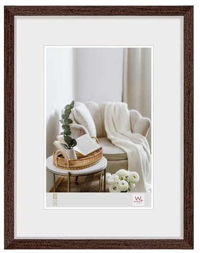 walther design Bilderrahmen 40x50 cm nussbaum, Hygge Holzrahmen, NC050N