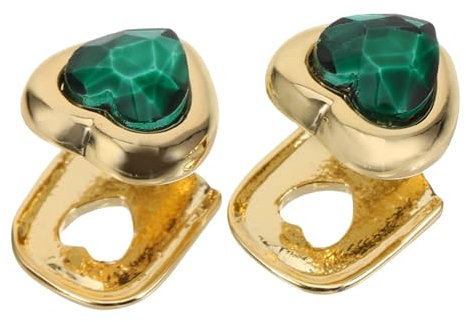 2St Zahnschmuck aus Gold Zähne-Rapper-Kostüm Kruzifixgitter Zahngitter Grill Kleider Zahnspange Rapper-Requisiten Persönlichkeit Kleidung Metall schmücken Männer und Frauen Zubehör
