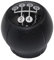 car Schaltknauf Knauf Für Opel Für Vauxhall Für TIGRA Für TWINTOP 2004 2005 2006 2007 2008 2009 Auto Shift Schaltknauf Hebel Gaitor Boot Abdeckung Schaltmanschette Knauf (Farbe : Gear knob)