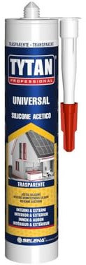 1PEZZO SILICONE ACETICO UNIVERSALE ml. 280 - Marrone