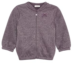 s.Oliver Glitzernde Sweatjacke mit Sternchen-Reißverschluss