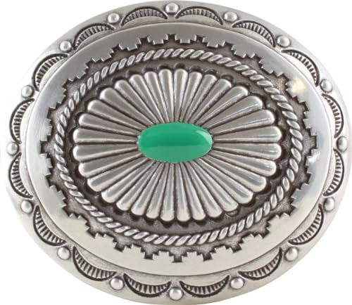 BELTINGER Gürtelschnalle Chantico 4,0cm | Buckle Wechselschließe Gürtelschließe 40mm Massiv | Wechselgürtel bis 4cm | Silber