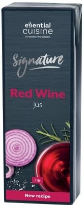 Essential Cuisine Signature Range (1 Carton, Red Wine Jus 1ltr)