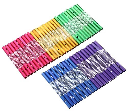 KITANDOVE 100 Stück Aluminium Windspiel-bauröhren Ersatzteile Für Windspiele DIY-röhren Für Garten Und Dekoration