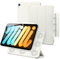 Dwopar Magnetic Case for iPad mini 7 A17 Pro, Slim Smart Folio for iPad mini 7th/6th Generation 8.3 Inch 2024/2021 Model, Lightweight Trifold Stand, Auto Sleep/Wake, Support Pencil Pro, White
