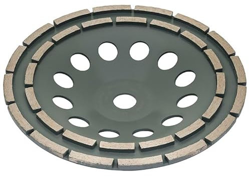 TRONGAARD Diamant Schleifteller/Schleiftopf 230mm / 22,23mm / 30mm doppelreihig - Beton, Estrich, Putz, Fliesenkleber