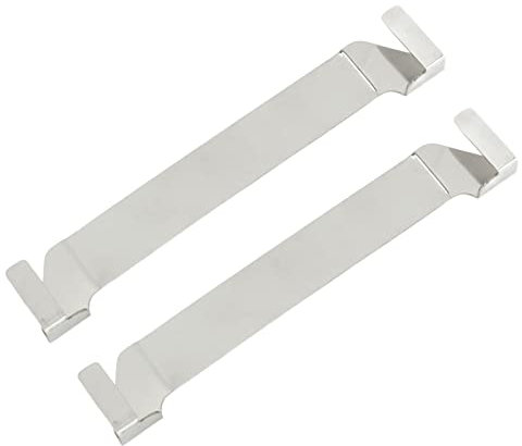 Grilling Trays,2pcs Stainless Steel Griddle Spatula Holder Griddle Tool Holder Barbecue Tool Hold Rack Griddle Accessories