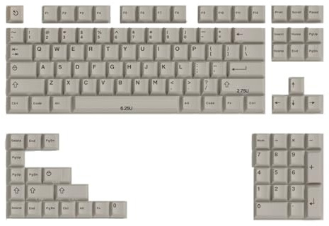 Keycaps 121 Keys WOB Double ShotKeycap Set for Mechanical Keyboard Keycap