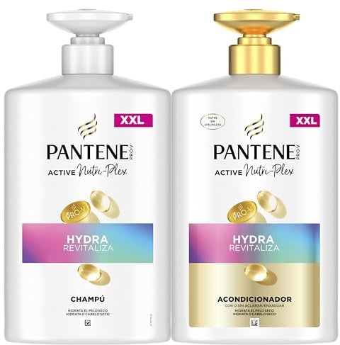 Pantene Pro-V Hydra Revitaliza Champú 1L + Acondicionador 800ml Pelo Seco