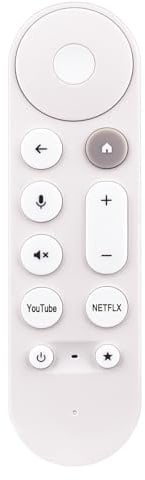 VINABTY Mandos a Distancia por Voz de Repuesto Aptos para Chromecast Google TV (4K & HD) & Google TV Streamer (4K)