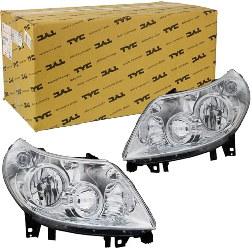 2x TYC Scheinwerfer links+rechts mit Lwr | 20-11333-05-2 + 20-11334-05-2 für Ducato Jumper 06-10
