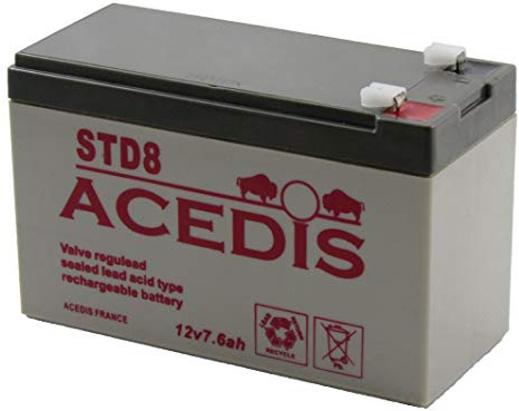 Batterie Gel Plomb 12V-7AH ACEDIS STD8