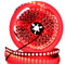 Xunata LED Strip 5M, LED Streifen SMD 5054（Heller als 5050） Rot LED Lichtband IP65 Wasserdicht Selbstklebend LED Bander, Ideal für Garten, Weihnachten, Küche, Party (Rot)