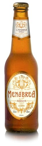MENABREA Birra La 150 Ambrata In Cartone Da 24 Bottiglie - 330 ml