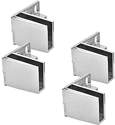 Türbänder 4 Pack Glas türscharniere glaskabinett türscharnier Glas weinkabinett scharnier Glas Display scharnier