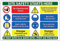 RDLCAR Signalisation de chantier pour bâtiment, maisons, avis d'avertissement – Facile à utiliser et à installer – 600 mmx400 mm, quantité 1