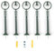 5 Stück Spur N 1:160 LED-Lampe Modelleisenbahnleuchten Grid Pole Light Layout