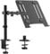 PUTORSEN Monitor Holder with Laptop Shelf for 13 to 32 Inch Monitor Screen or Notebook up to 17 Inches, Tilting Rotatable Monitor Laptop Holder Desk, 2 Mounting Options