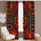 Bless International Schöner indischer Bohemian-Psychedelischer Hippie-Vorhang für Fenster, Schlafzimmer, Wohnzimmer, Dusche und Balkon (96 x 210 cm)
