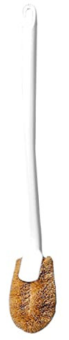 LALAFINA Toilet Cleaning Brush Soft Palm Fibre Brush Bathroom Cleaning Supply for Bathroom
