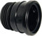 110mm Universal Soil Pipe to Clay Cast Iron Drain Pipe Connector Adaptor (Black)