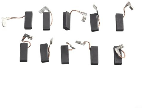Escobillas de carbono A96 de repuesto adecuadas para taladro de martillo para Bosch GBH2-22 GBH2-23 GBH2-24 GBH2-26 accesorios de herramientas de repuesto (paquete de 10)