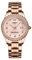 NIBOSI Damen Armbanduhr Analoges Quarz Uhr Zifferblatt in Roségold luxuriöse wasserdichte Diamant-Armbanduhr Edelstahl für Damen automatisches Datum