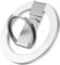 Magnetic Phone Ring Holder for MagSafe Ring Stand Finger Grip Kickstand 360° Rotating Adjustable Removable Compatible with iPhone 15 Pro Max 14 13 12 Samsung Android MagSafe Accessories (White)