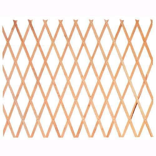 Treillis en bois filet extensible 4 x 1 m 100 x 400 cm pour plantes lissantes (16338)