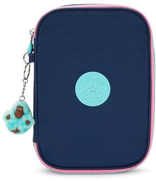 Kipling 100 Pens, Estuche, Azul (Resort Navy)