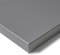 E.For.U® Tischplatte 200x100 cm, Schreibtischplatte 25 mm stabile, Made in Europe, Perfekt für höhenverstellbare Schreibtische, Esstisch (Graphit)
