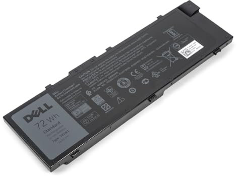 Dell T05W1 Laptop Battery (11.1V/72Wh/6-Cell) for Precision 7510/7520 / 7710/7720