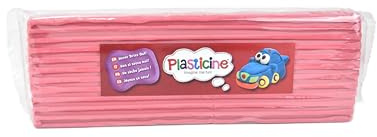 Plasticine 400g, Punch, Modelliermasse für Animatoren und Modellbauer, leicht zu formen, ideal für Skulpturen, Modelle und Stop-Motion