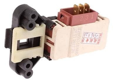 HJKBCLEH Washing Machine Electronic Delay Door Lock ZV-446 T2805310400 Suitable,Compatible For Beko，Compatible For TCL，Washing Machine Interlock Switch Assembly