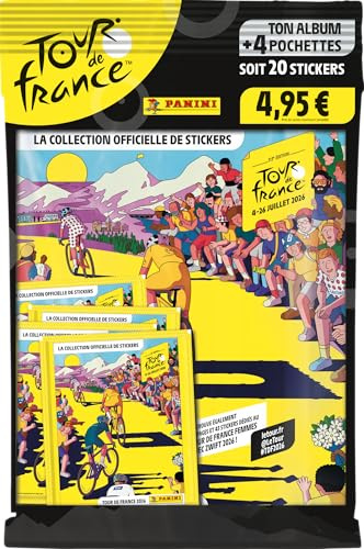 Panini Tour de France 2026 – Starterpaket (Album + 4 Hüllen)