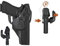 VEGA HOLSTER Professionelles Holster DCH8 spritzgegossenem Polymer - Retentionsgrad III (H&K SFP9/VP9, Rechts)