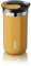 WACACO Octaroma Lungo Vacuum Insulated Coffee Mug, Double-Wall Stainless Steel Travel Tumbler with Drinking Lid, 10 fl oz(300ml), M Size, Yellow