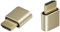 ADWITS 2-Pack 4K 2K 1080P 30Hz a 60Hz Compatible HDMI Display Emulator DDC EDID Adaptador de Monitor de Fantasma sin Cabeza Dummy Plug, Nueva versión más Alta 4096x2160 @ 60Hz - Color Dorado