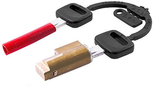 VANEZ Lenkerschloss Lenkradschloss mit 2 Schlüssel kompatibel für Piaggio/Vespa Ciao, SI 50 Mofa