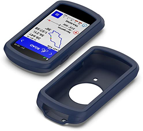 Moorovgi Hülle kompatibel für Garmin Edge 1040,Silikon Schutzhülle Skin - GPS Bike Zubehör (blau)