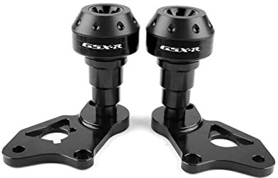 FMOPQ Fallschutz Für Suzuki GSXR 600 750 K6 K8 GSX-R600 GSX-R GSX-R750 2006-2016 Motorrad Sturzpads Verkleidungsschutz Anti Crash Pad (Color : Black)